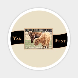 Yak Fest No.1 Magnet